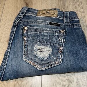 Miss Me easy skinny denim Women's Blue Jeans